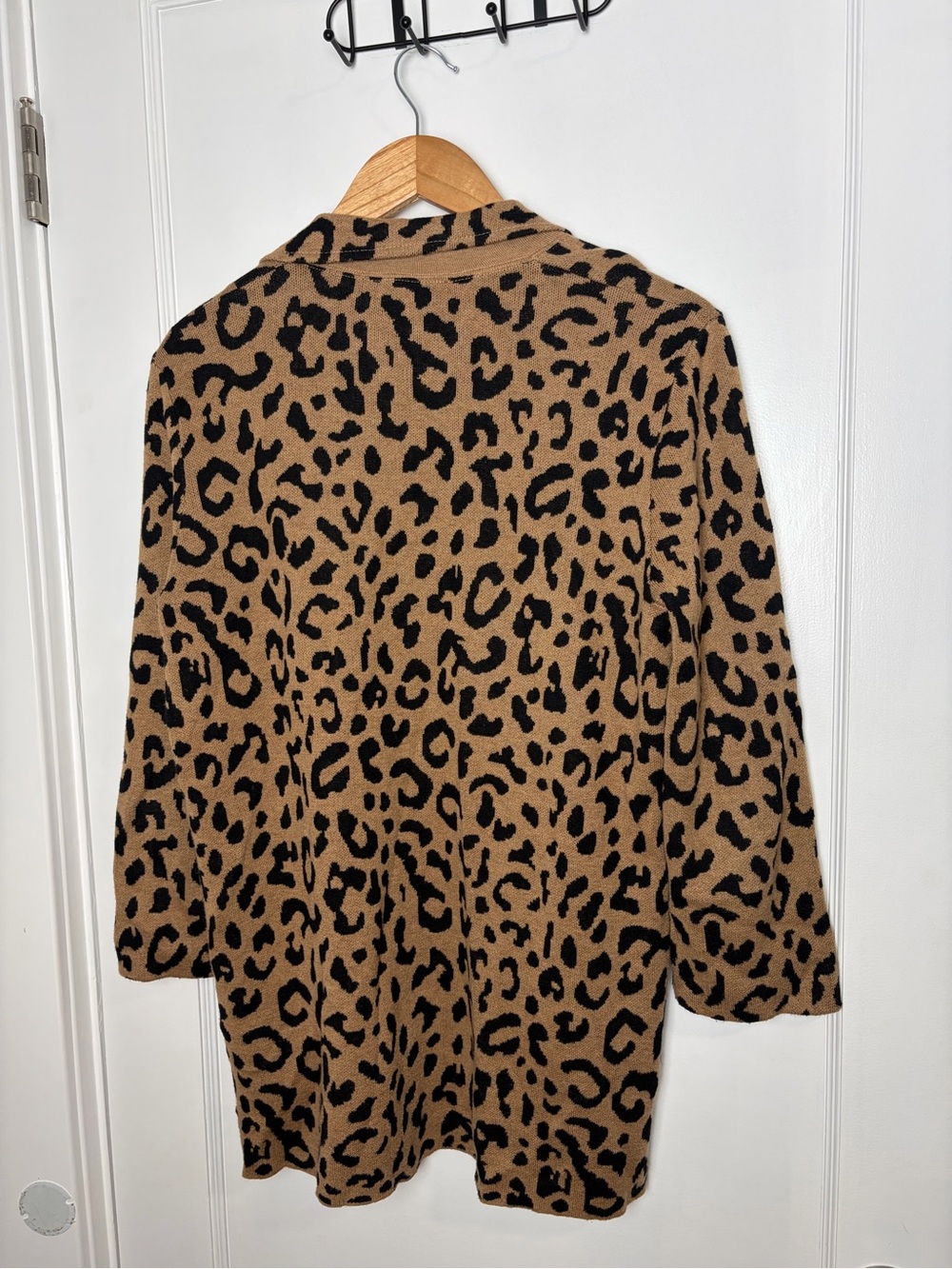 J. Crew Sophie Sweater Blazer Leopard Small - Picture 13 of 16